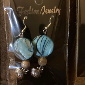 Hand beaded earrings